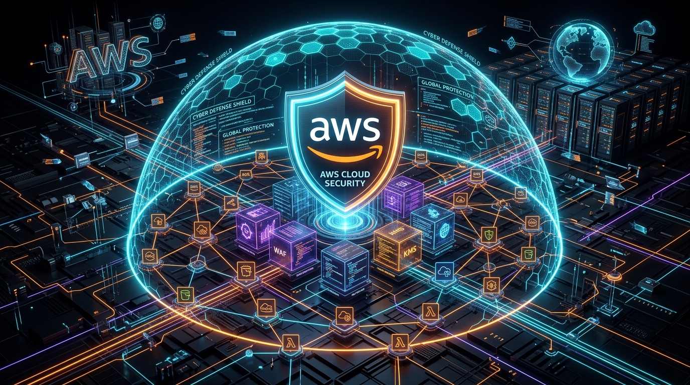 AWS Cloud Security Infrastructure Diagram